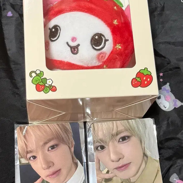 [BUNJANG] WishDoll Pangyi Strawberry Bundle Set POB Photocard / (미개봉/현물) 딸기 위시돌 팡이 양도