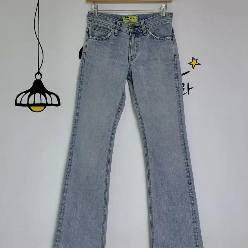 [BUNJANG] Lee Japan Light Blue Denim Pants (Size 28) / Lee RIDE Japan 라이트블루 데님 팬츠 (28인치)