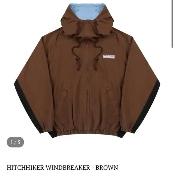 [BUNJANG] Cotchs Hitchhiker Windbreaker Brown / cotchs 카치스 히치하이커 윈드브레이커