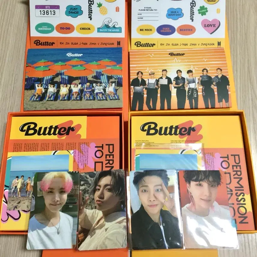 [BUNJANG] BTS Butter Album Bundle Set / 방탄소년단  bts Butter 방탄 버터 앨범 일괄