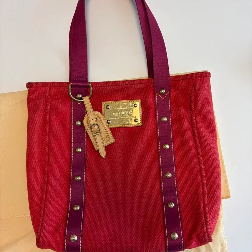 [BUNJANG] Louis Vuitton Antigua Cabas MM Shoulder Bag / 루이비통 안티구아 카바 MM 숄더백