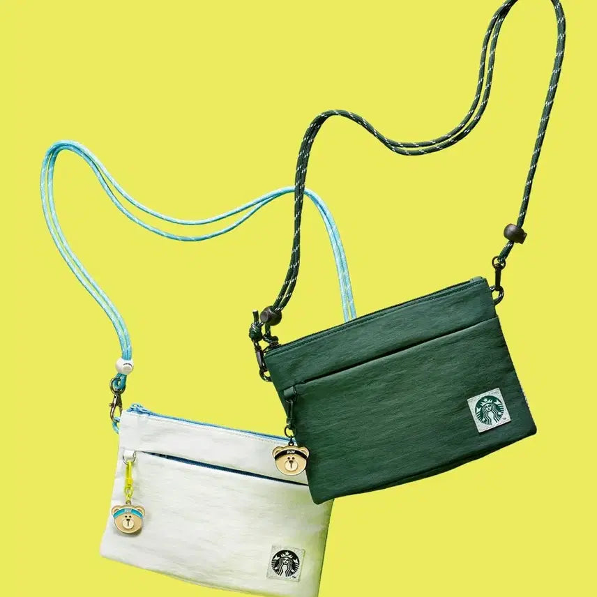 [BUNJANG] Starbucks Daily Pouch Bag White / 스타벅스 데일리 파우치 백 화이트