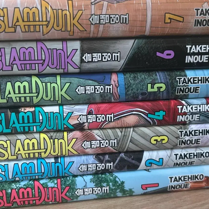 [BUNJANG] Slam Dunk Manga Vol. 1-7 Bundle / 슬램덩크 만화책 1~7권 판매