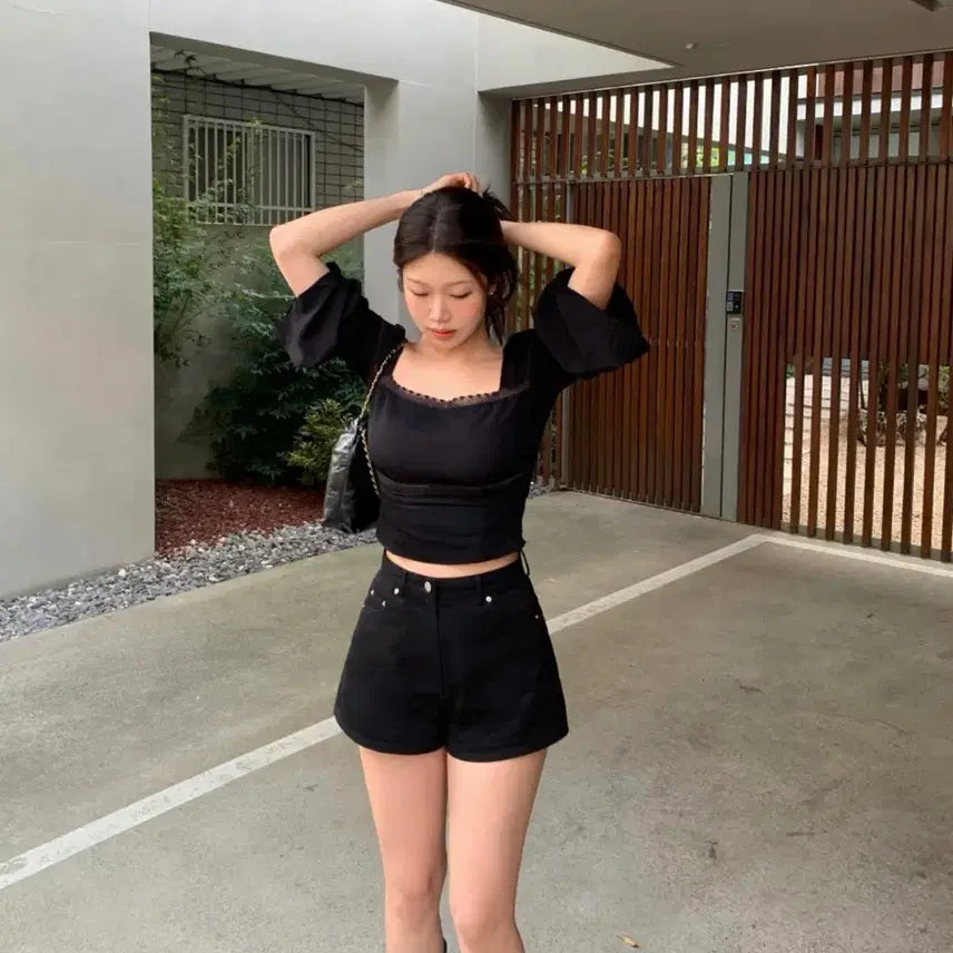 [BUNJANG] ownt Base Shorts Black XS / (포장째새상품) 온트 ownt 베이스 쇼츠 블랙 xs