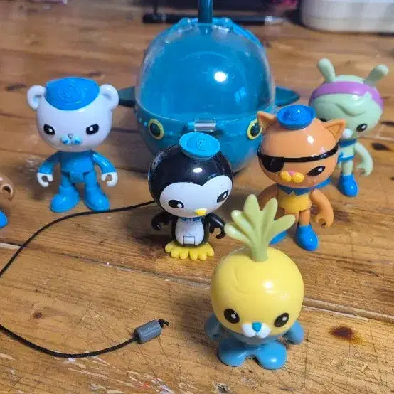 [BUNJANG] Octonauts Figure Set with Mini Submarine / 옥토넛 피규어