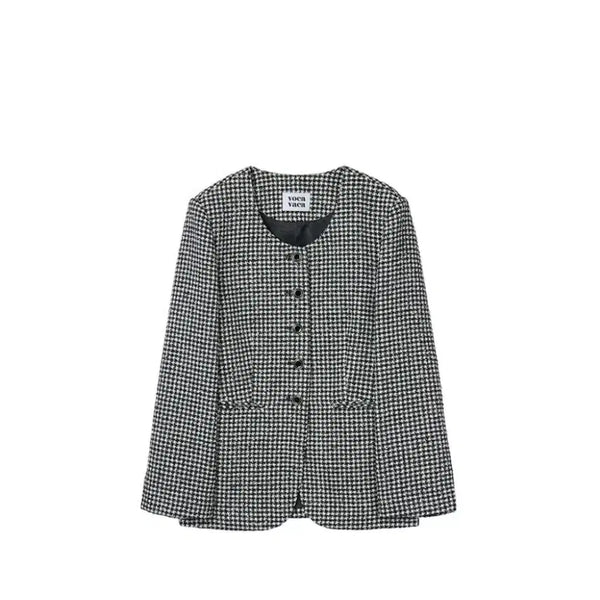 [BUNJANG] BvcaBvca Houndstooth Jacket (S) / 보카바카 하운드투스 자켓 s