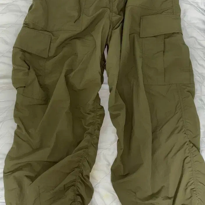 [BUNJANG] XTONZ Shirring Cargo Pants (Khaki) M / (새상품)엑스톤즈 XP127 셔링 카고 팬츠 (KHAKI) M