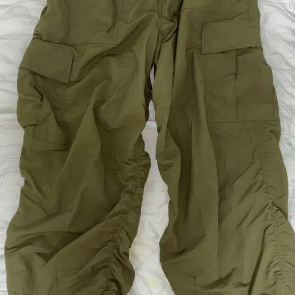[BUNJANG] XTONZ Shirring Cargo Pants (Khaki) M / (새상품)엑스톤즈 XP127 셔링 카고 팬츠 (KHAKI) M