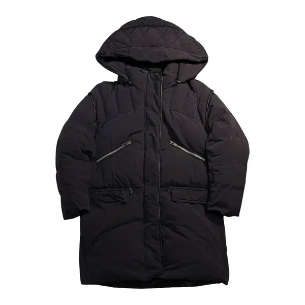 [BUNJANG] Sandro Zipper Detail Down Padded Jacket / 산드로 지퍼 디테일 덕다운 패딩 자켓