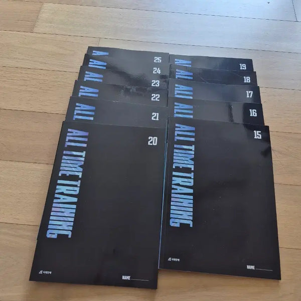 [BUNJANG] Era Talent All Time Training Volumes 15-25 Set / 시대인재 재종반 영어all time training 15~25