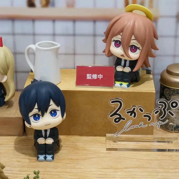 [BUNJANG] Chainsaw Man Aki & Angel Devil Lucky Draw Cushion Set (Sealed) / 체인소맨 룩업 아키 천사의 악마 특전방석 포함 미개봉 세트