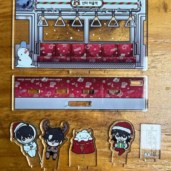 [BUNJANG] Omniscient Reader's Viewpoint Underground Christmas Acrylic Standee / 전독시 지하철 아크릴 스텐드 크리스마스