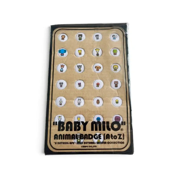 [BUNJANG] 2005 Baby Milo Animal Badge Set (26 types) / 2005 Baby Milo Animal Badge 세트