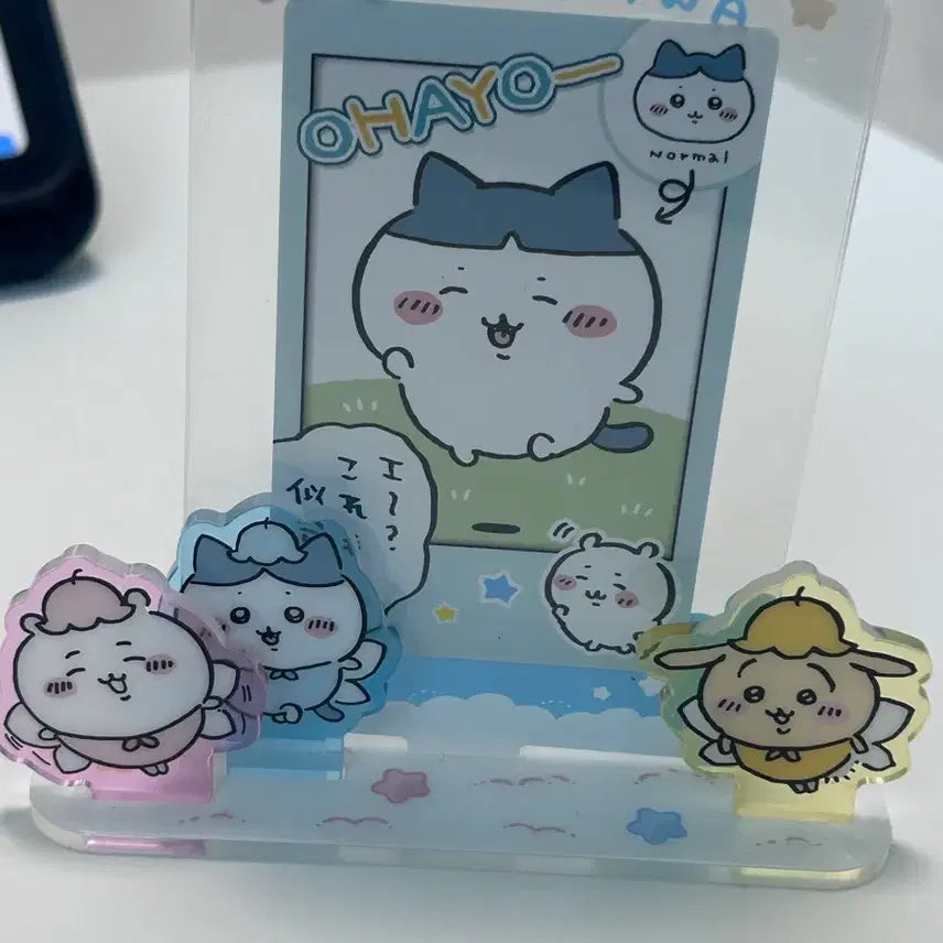 [BUNJANG] Munjagwi Acrylic Standee & Card Bundle / 먼작귀 아크릴 스텐드 +카드 일괄