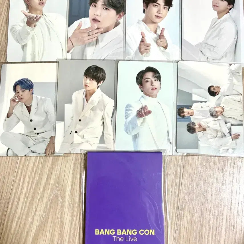 [BUNJANG] BTS Bang Bang Con Mini Photocard Bundle Set / 방탄소년단 방탄 bts 방방콘 미니 포토카드 메시지카드 일괄