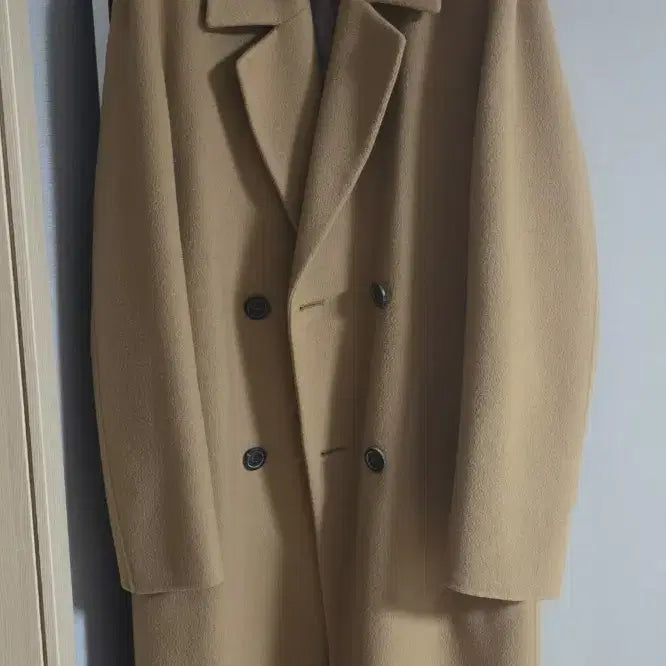 [BUNJANG] Time Homme Cashmere Blend Double Coat / 타임옴므 캐시미어 블랜드 더블코트