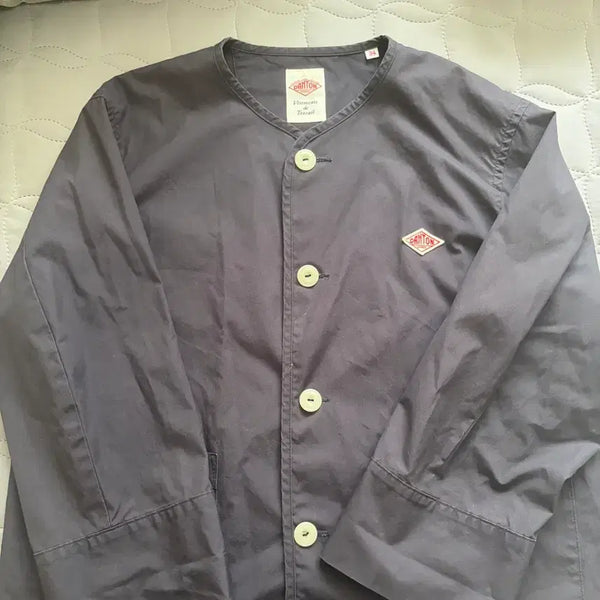 [BUNJANG] DANTON Cotton Down Proof Collarless Jacket / DANTON 단톤 코튼 다운 프루프 노카라 자켓