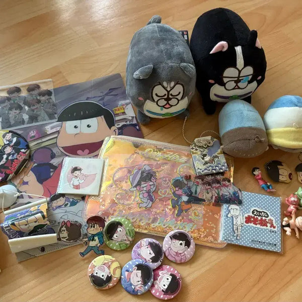 [BUNJANG] Osomatsusan Official & Unofficial Goods Bundle Set / 오소마츠상 공식, 비공식 굿즈 세트