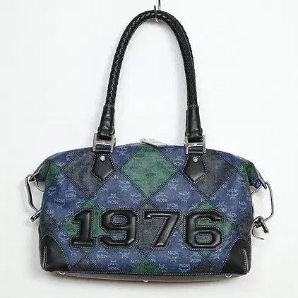 [BUNJANG] MCM 1976 Limited Edition Patch Boston Bag / mcm 한정판 1976 패치 보스턴백