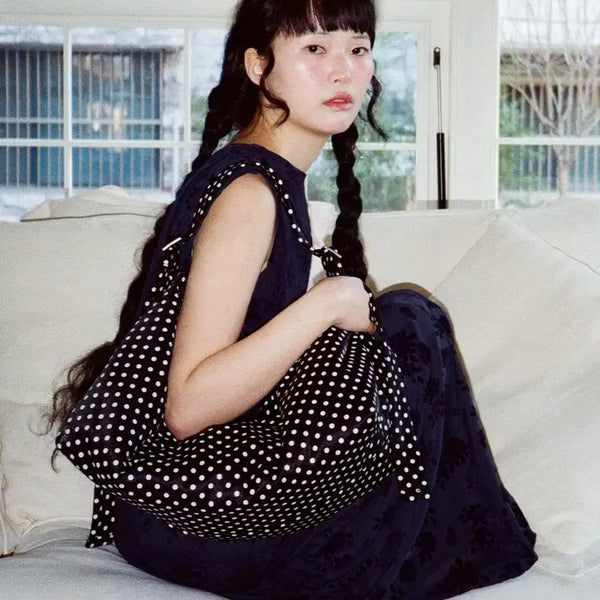 [BUNJANG] Yansisi Dot Boat Bag / 얀시시 도트 보트백
