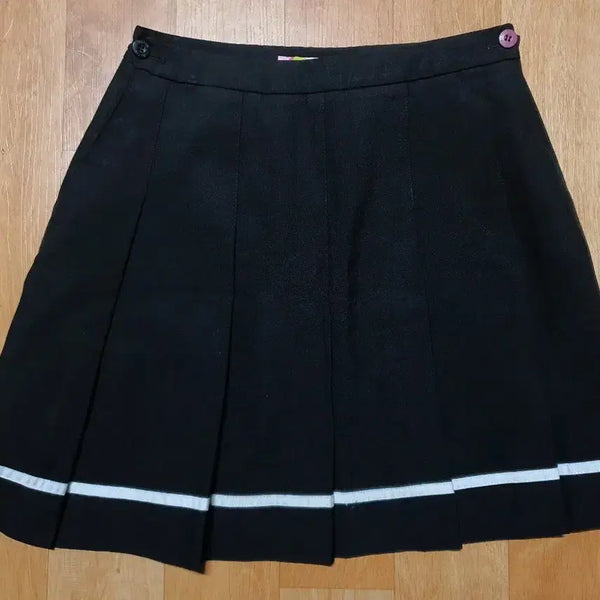[BUNJANG] Elite Black Pleated School Skirt / 엘리트 블랙주름 교복치마 스커트 판매합니다
