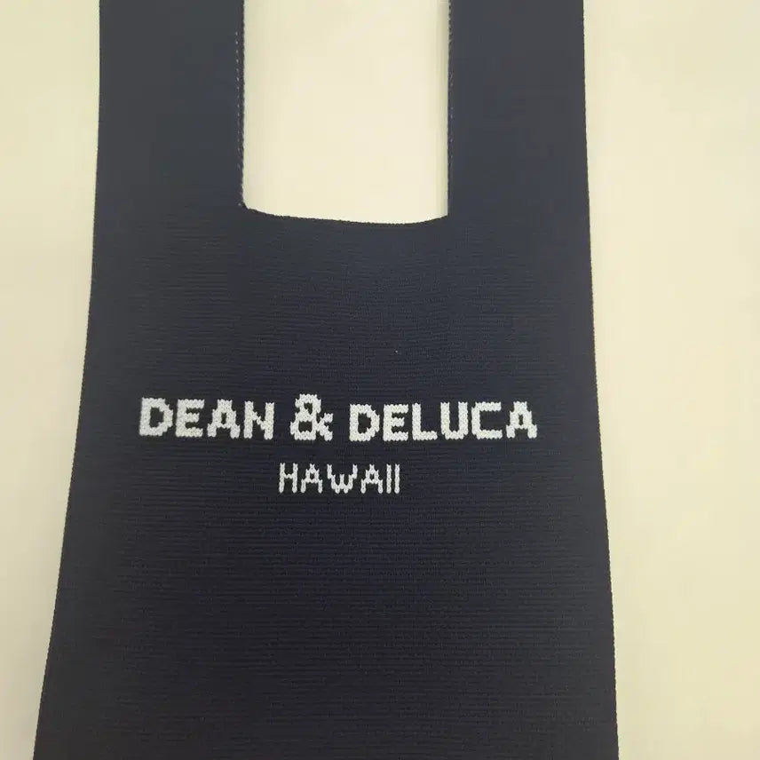 [BUNJANG] Dean & Deluca Hawaii Knit Bag Navy / 딘앤델루카 하와이 니트백 네이비