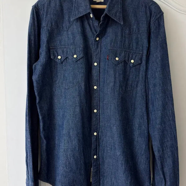 [BUNJANG] Levi's Western Chambray Shirt M / 리바이스 웨스턴 샴브레이 셔츠 M