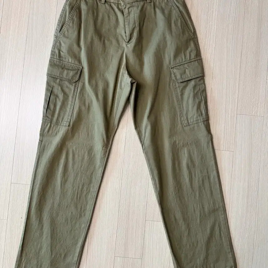 [BUNJANG] Lacoste Cargo Pants Khaki Size 32 / 라코스테 카고 팬츠 32