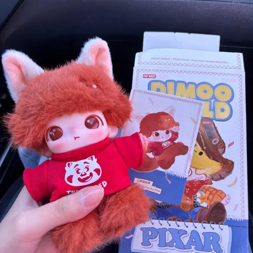 [BUNJANG] Pixar Pop Mart Red Panda Mei Keychain / 픽사 팝마트 레드 판다 메이 키링
