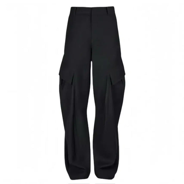 [BUNJANG] Jiyong Kim 25SS Low Edge Curved Pants / 지용킴 25ss 로우 엣지 커브드 팬츠