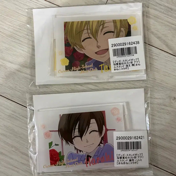 [BUNJANG] Ouran High School Host Club Manekineko Acrylic Stand Bundle Set / 일괄 오란고교 호스트부 사교클럽 마네키네코 아크릴 스탠드