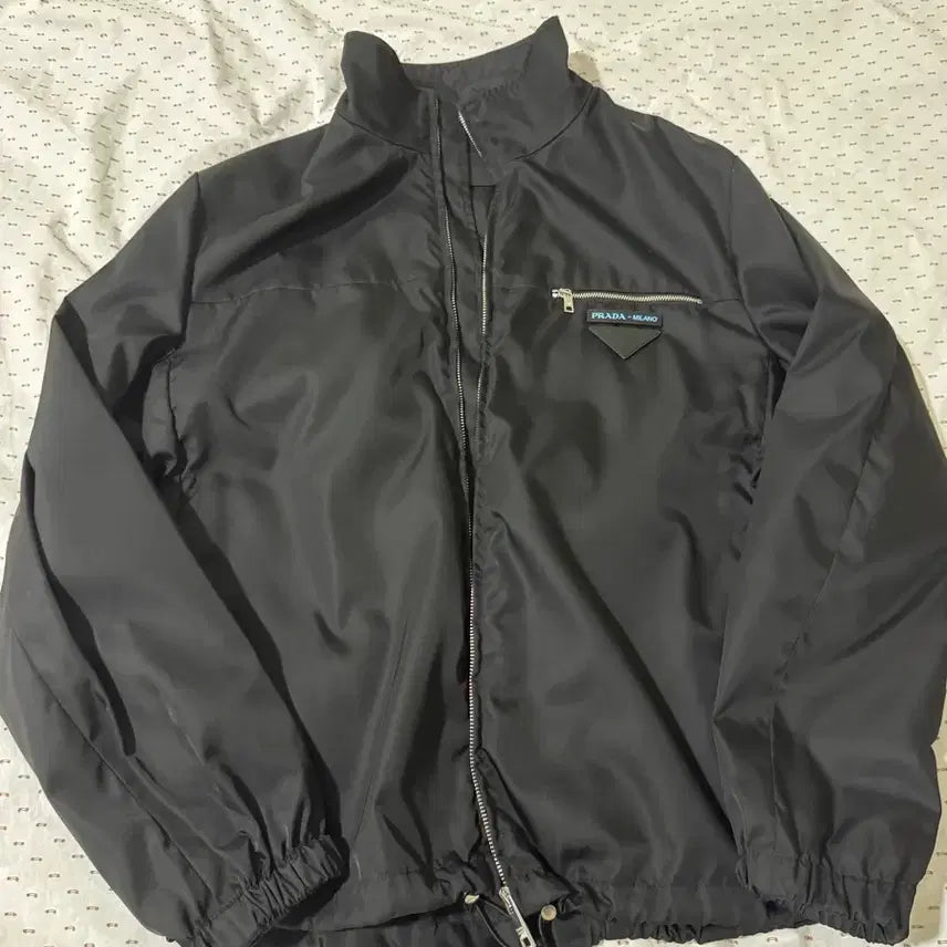 [BUNJANG] Prada Men's Nylon Windbreaker Jacket XL (Size 52) / 프라다 남성 나일론 바람막이자켓 XL 52사이즈