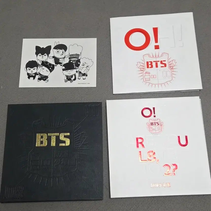 [BUNJANG] BTS 2 Cool 4 Skool + O!RUL8,2? Bundle Set / 방탄 앨범(2 cool 4 skool + o!rul8,2?)