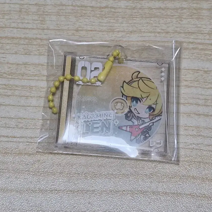 [BUNJANG] Piapro Characters Kagamine Len Vocaloid Acrylic Keyring / 피아프로 캐릭터즈 보컬로이드 카가미네 렌 아크릴 키링 굿즈 미개봉 판매