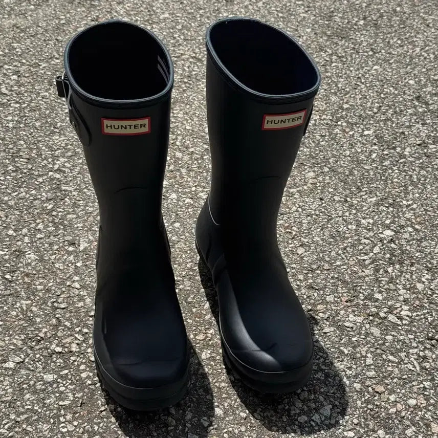 [BUNJANG] Hunter Original Tall Rain Boots Black / 헌터 오리지널 톨 레인부츠 블랙(1회 착용)