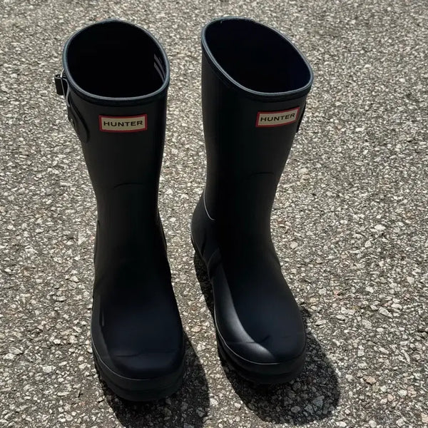 [BUNJANG] Hunter Original Tall Rain Boots Black / 헌터 오리지널 톨 레인부츠 블랙(1회 착용)
