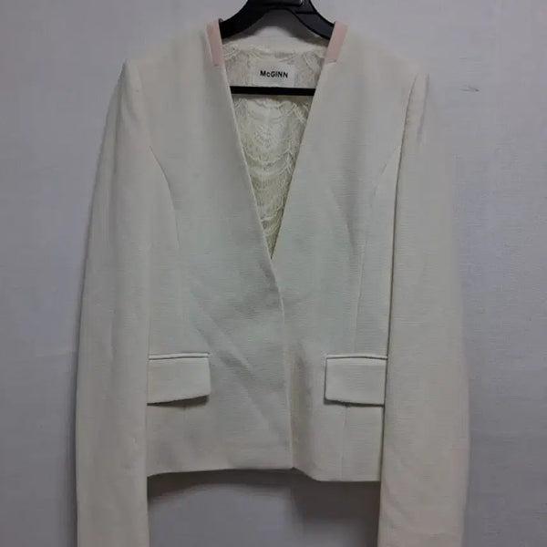 [BUNJANG] McCoin Cream Colored Jacket / 맥코인 자켓 크림색