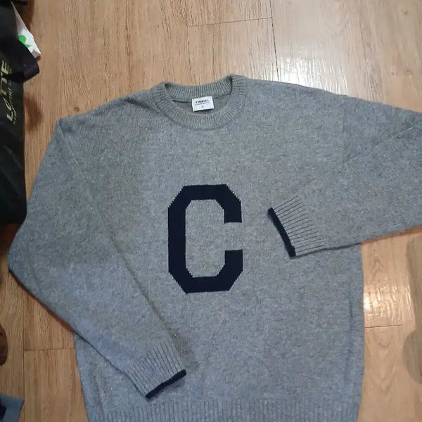 [BUNJANG] Covenat Wool Blend Knit Gray L / 커버낫 울혼방 회색니트/L