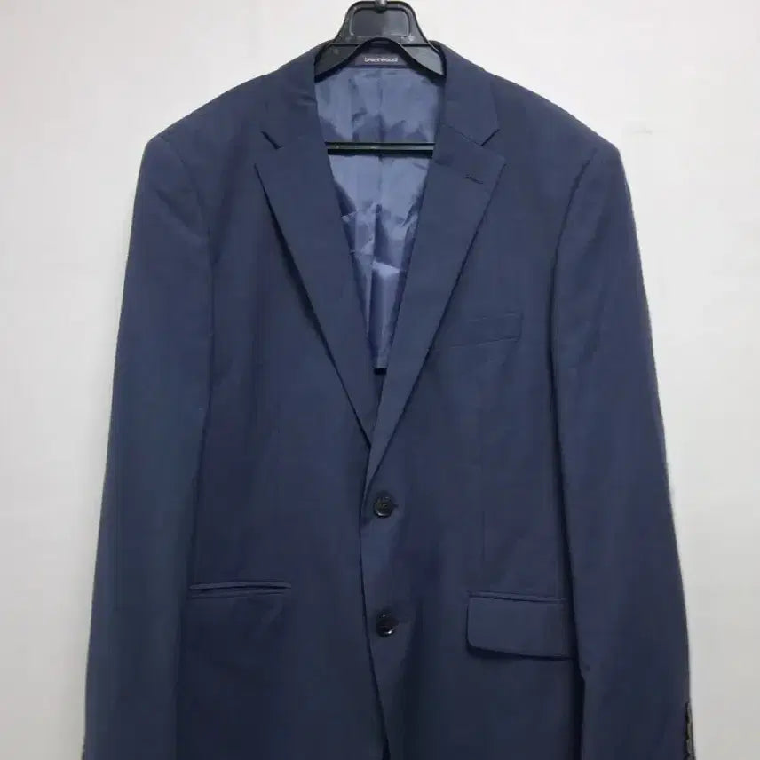[BUNJANG] Brand Navy Single-Breasted Suit Jacket / [Brand] 네이비 싱글 정장 자켓