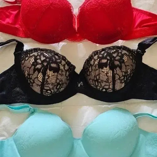 [BUNJANG] 3-Piece Bra Set (Size 80A) / 브라 80A 3종