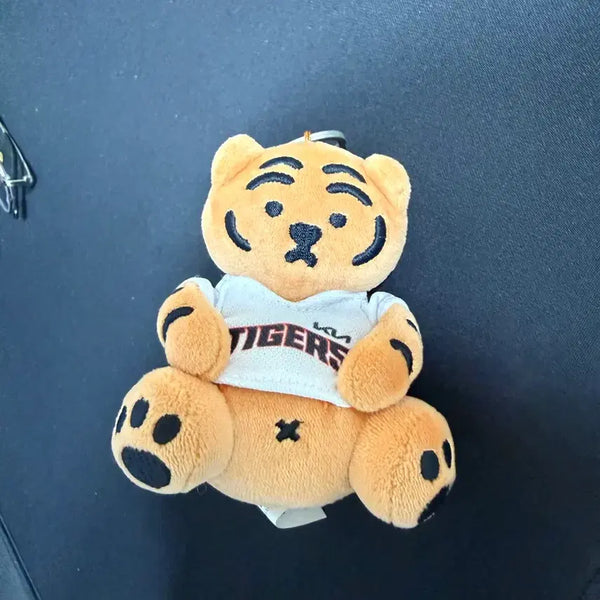 [BUNJANG] Kia Tigers x Mujik Tiger Collaboration Keyring / 기아타이거즈 무직타이거 키링