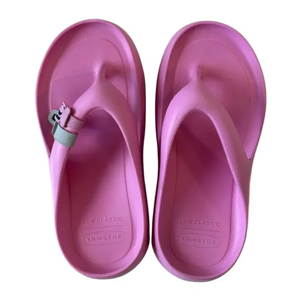 [BUNJANG] ToreandTore x Low Classic Collaboration Flip-Flops Pink (Size 240) / 토앤토x로우클래식 플립플랍 핑크(size240)
