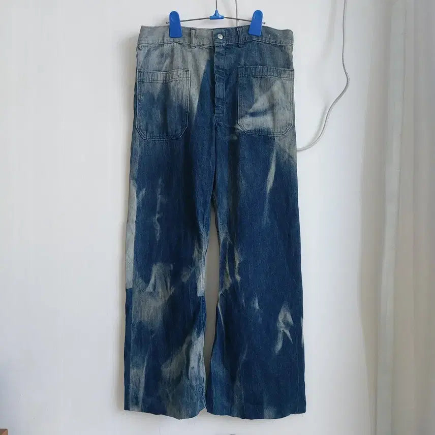 [BUNJANG] 1970s US Navy Seafarer Bell Bottom Pants / 70's US NAVY seafarer 벨바텀 팬츠