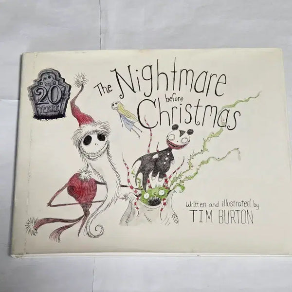 [BUNJANG] The Nightmare Before Christmas 20th Anniversary Book Tim Burton / 크리스마스의 악몽 20주년 도서 팀버튼 팀 버튼