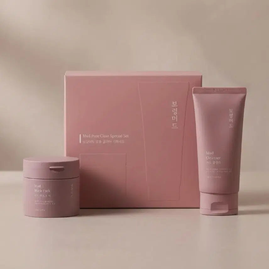 [BUNJANG] Boryeong Mud Pore Clear Set (Mud Cleanser 120ml + Mud Pack 170g) / [새상품] 보령머드 모공클리어 기획세트(머드 클렌저 120ml + 머드팩 170g)