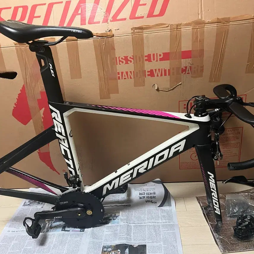 [BUNJANG] Merida Reacto 4000 Road Bike (XS, 2017) / 메리다 리엑토 4000 로드자전거 반차 판매합니다.