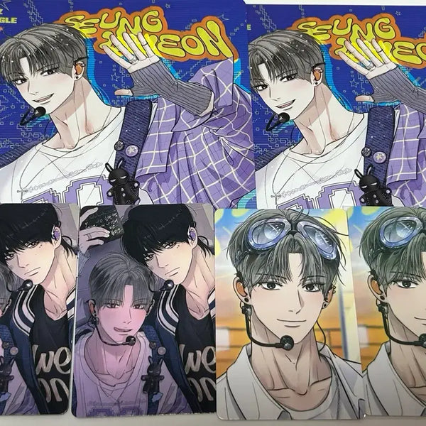 [BUNJANG] Resin Sparkles Unofficial Seugil Bundle Set / 레진 스파클즈 언슬립 시그 일괄