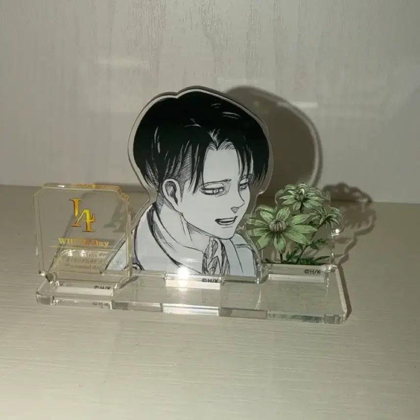 [BUNJANG] Attack on Titan Levi White Day Original Art Acrylic Stand / 진격의 거인 리바이 화이트데이 원화 아크릴