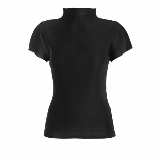 [BUNJANG] Pleats Please High Neck Mist Black Size 3 New / 플리츠플리즈 반목미스트 블랙 3사이즈 새상품(26.08 국내매장 구입)