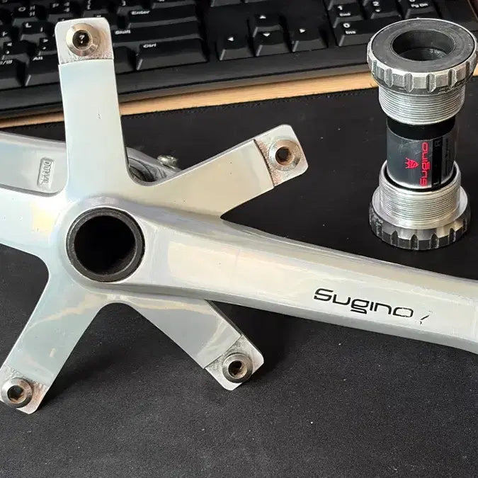 [BUNJANG] Sugino 75 DD Original Crankset / 스기노75 DD 순정 암비비셋